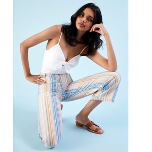 Reformation Tahiti Linen Pant in Marbella
